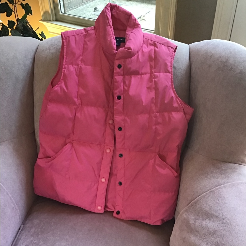 Lands’ End Puffer vest